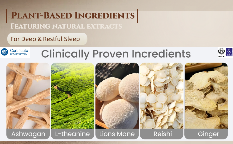 aovitao stress relief mix calm supplement for female(60 capsule)