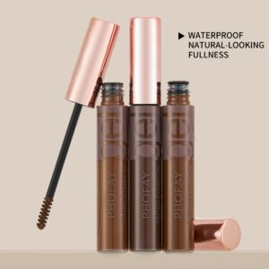 PHOFAY Tinted Eyebrow Gel for Long-Lasting, Defined Brows