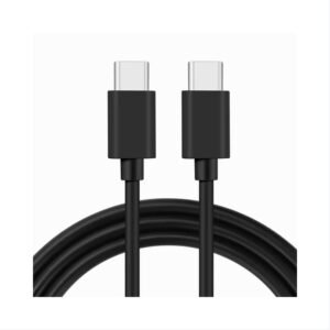 Braided USB-C to C Fast Charging & Data Sync Cable – Durable Type-C to Type C Charger Cord