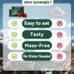 duwzgu pure himalayan shilajit gummies (60 count)
